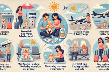 Top 6 Essential Travel Tips for Parents Traveling with Babies.