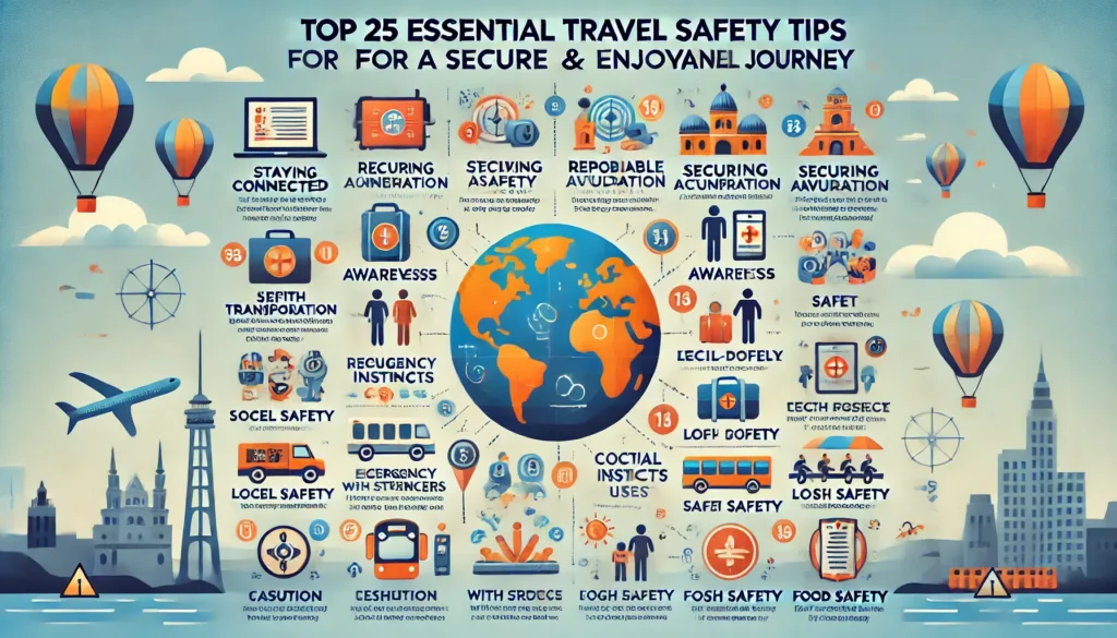 Top 25 Essential Travel Safety Tips