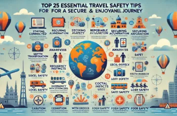 Top 25 Essential Travel Safety Tips for a Secure and Enjoyable Journey